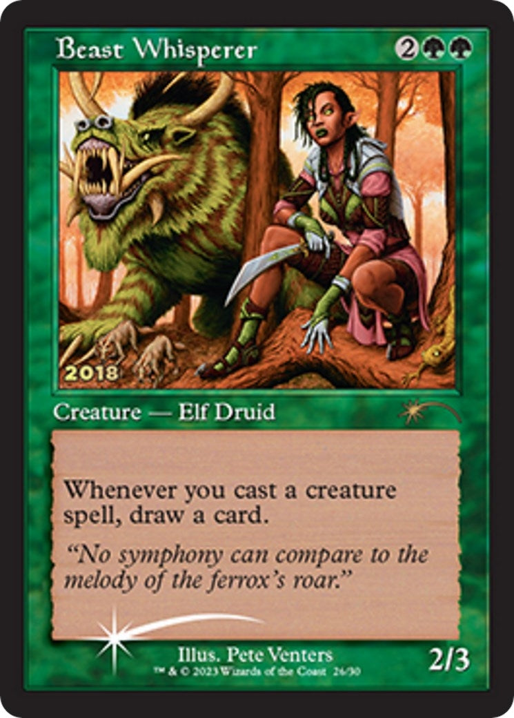 Image for Beast Whisperer (26) - Magic: The Gathering