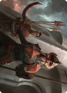 Image for Siege Veteran Art Card (3) (ASBRO) - Magic: The Gathering