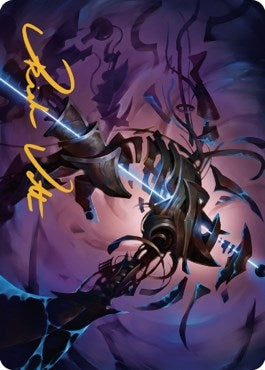 Image for Defabricate Art Card (Gold-Stamped Signature) (9) (ASBRO) - Magic: The Gathering