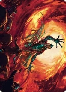 Image for Gix, Yawgmoth Praetor Art Card (16) (ASBRO) - Magic: The Gathering