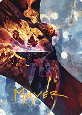 Image for Urza's Command Art Card (Gold-Stamped Signature) (31) (ASBRO) - Magic: The Gathering