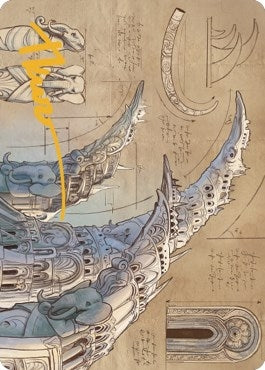 Image for Ivory Tower Art Card (Gold-Stamped Signature) (63) - Magic: The Gathering