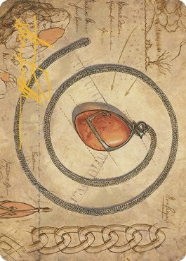 Image for Mox Amber Art Card (Gold-Stamped Signature) (68) - Magic: The Gathering