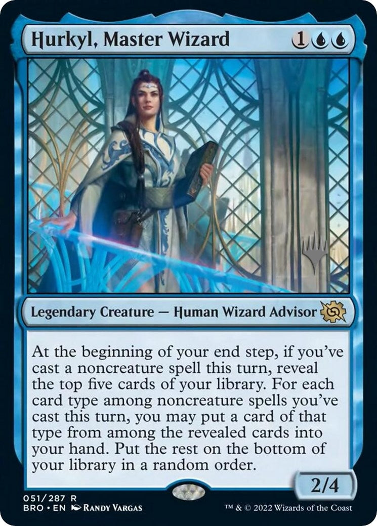 Image for Hurkyl, Master Wizard (51) - Magic: The Gathering