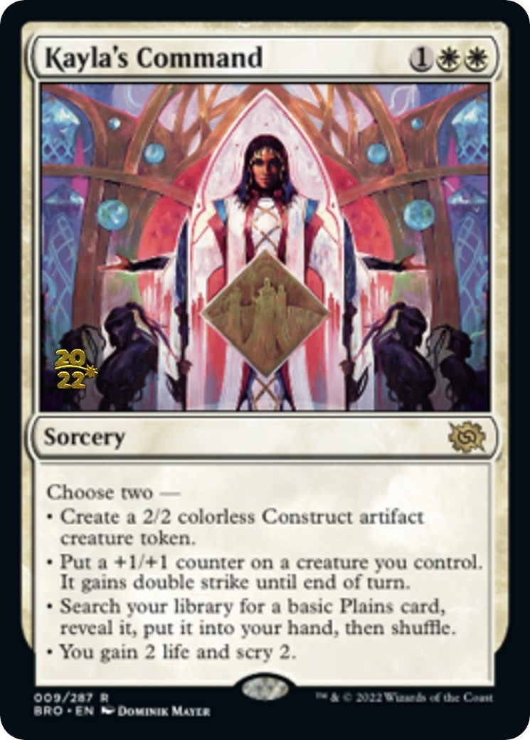 Image for Kayla's Command (9) - Magic: The Gathering
