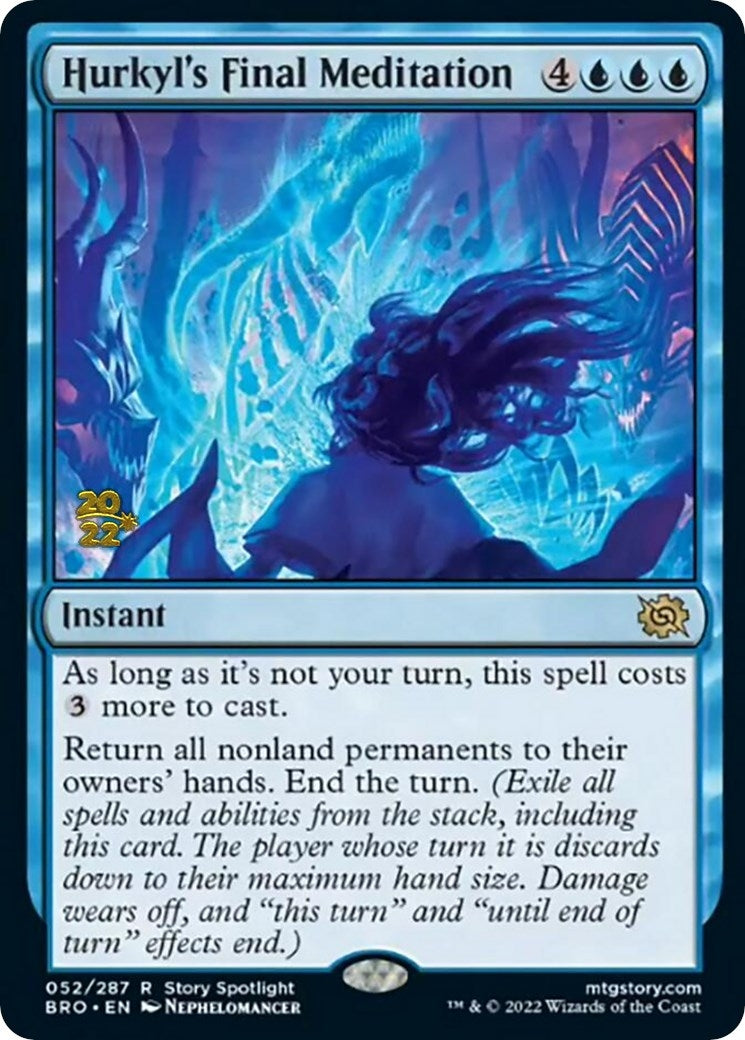 Image for Hurkyl's Final Meditation (52) - Magic: The Gathering