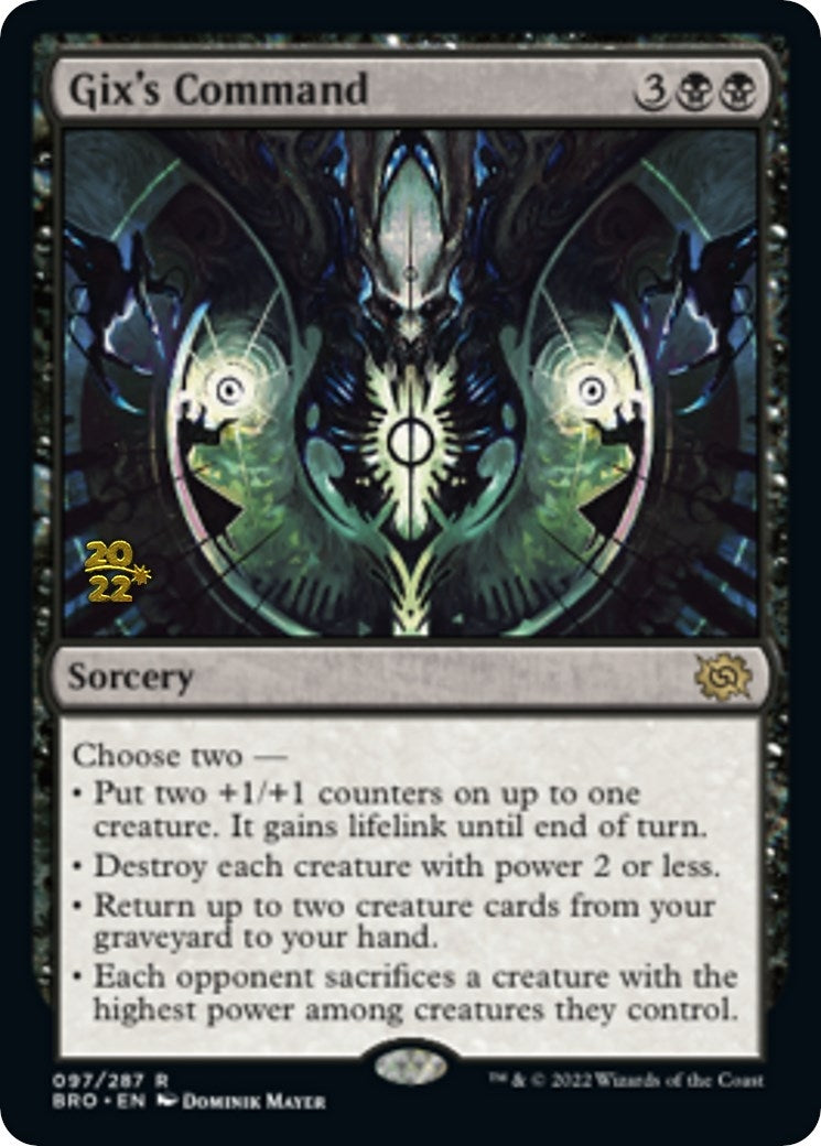 Image for Gix's Command (97) - Magic: The Gathering