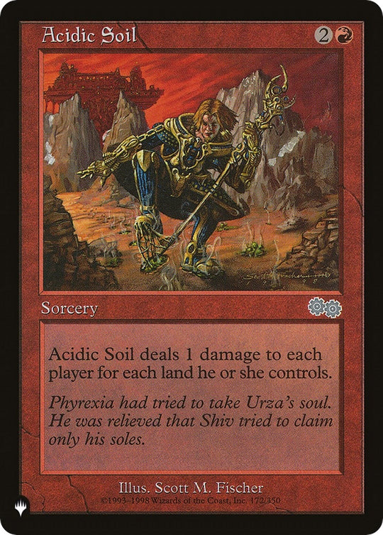 Image for Acidic Soil (172/350) (LIST) - Magic: The Gathering