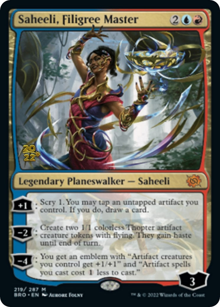 Image for Saheeli, Filigree Master (219) - Magic: The Gathering