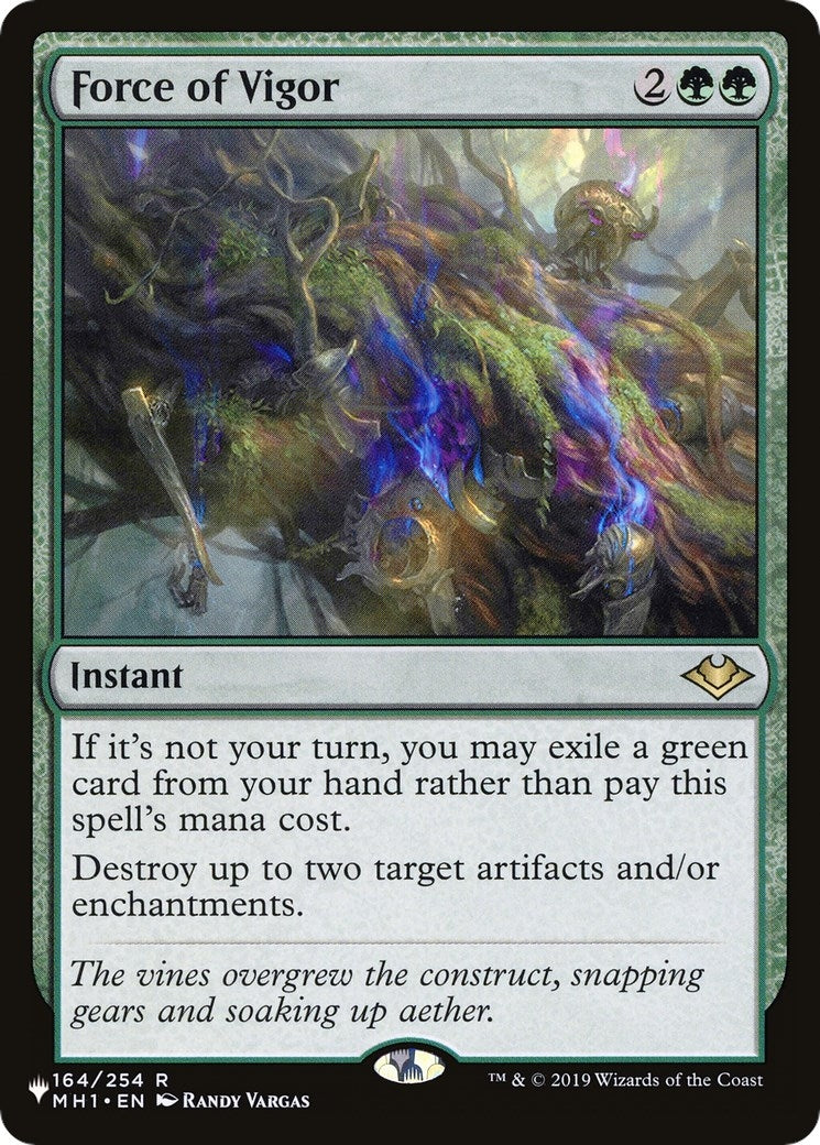 Image for Force of Vigor (164/254) (LIST) - Magic: The Gathering