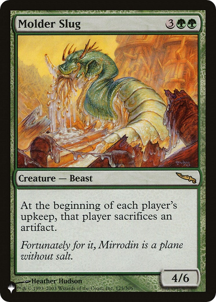 Image for Molder Slug (125/306) - Magic: The Gathering