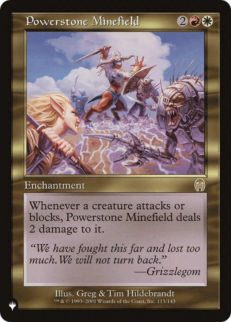 Image for Powerstone Minefield (115/143) (LIST) - Magic: The Gathering