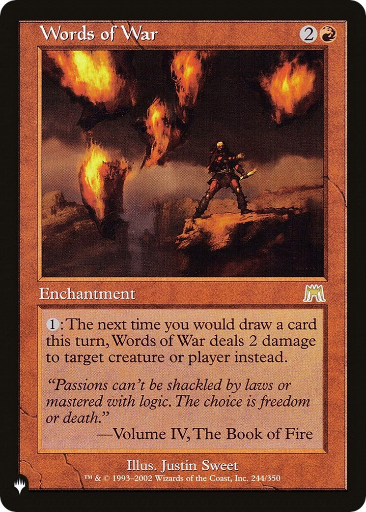 Image for Words of War (244/350) - Magic: The Gathering