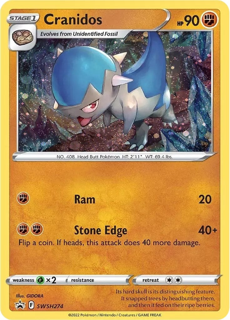 Image for Cranidos - SWSH274 (SWSH274) (SWSD) - Pokemon