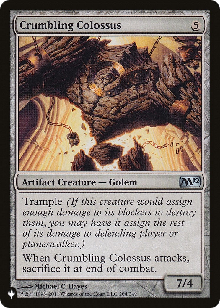 Image for Crumbling Colossus (204/249) - Magic: The Gathering