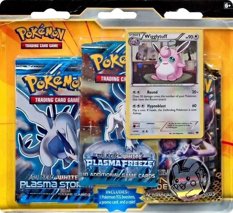 Image for Black & White 3 Pack Booster Blister Special Edition [Wigglytuff] - Pokemon