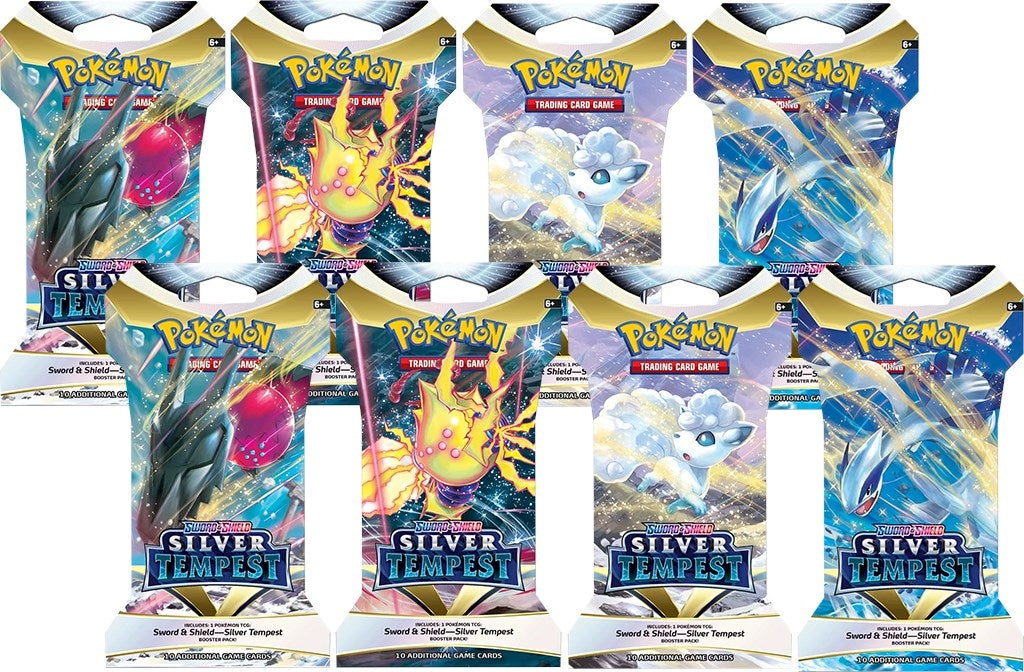 Image for Silver Tempest Sleeved Booster Pack Bundle [Set of 8] - Pokemon