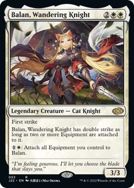 Image for Balan, Wandering Knight (53) - Magic: The Gathering