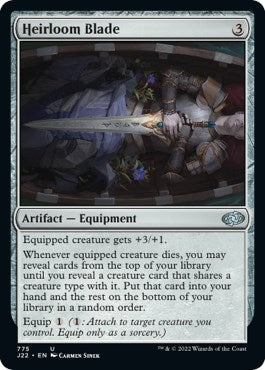 Image for Heirloom Blade (775) - Magic: The Gathering