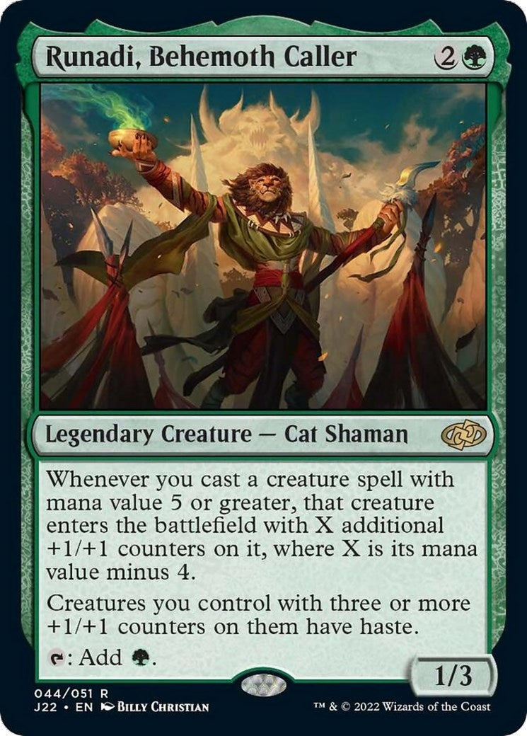 Image for Runadi, Behemoth Caller (44) - Magic: The Gathering