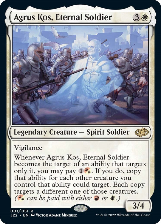 Image for Agrus Kos, Eternal Soldier (1) (J22) - Magic: The Gathering
