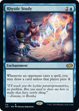 Image for Rhystic Study (114) - Magic: The Gathering