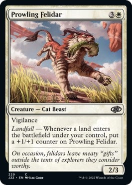 Image for Prowling Felidar (229) - Magic: The Gathering