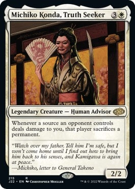 Image for Michiko Konda, Truth Seeker (215) - Magic: The Gathering