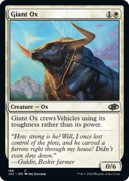 Image for Giant Ox (188) - Magic: The Gathering