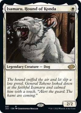 Image for Isamaru, Hound of Konda (201) - Magic: The Gathering