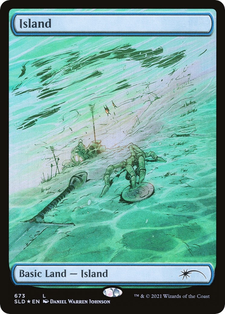Image for Island (673) (673) - Magic: The Gathering