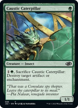 Image for Caustic Caterpillar (86) - Magic: The Gathering