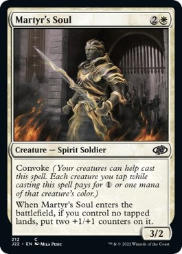 Image for Martyr's Soul (212) - Magic: The Gathering