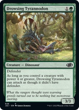 Image for Drowsing Tyrannodon (648) - Magic: The Gathering