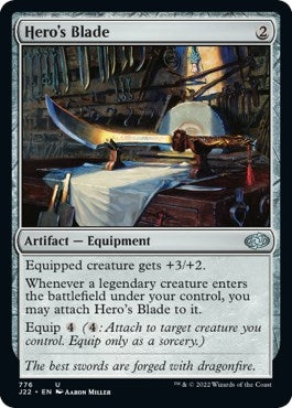 Image for Hero's Blade (776) - Magic: The Gathering