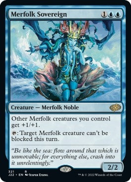Image for Merfolk Sovereign (321) - Magic: The Gathering