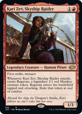 Image for Kari Zev, Skyship Raider (562) - Magic: The Gathering