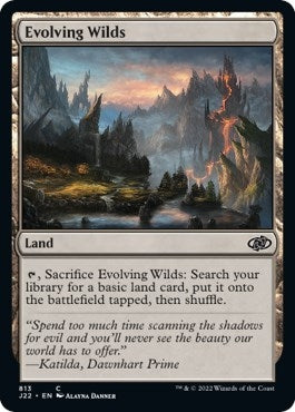 Image for Evolving Wilds (813) - Magic: The Gathering