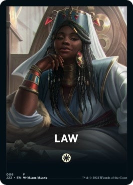 Image for Law Theme Card (6) - Magic: The Gathering