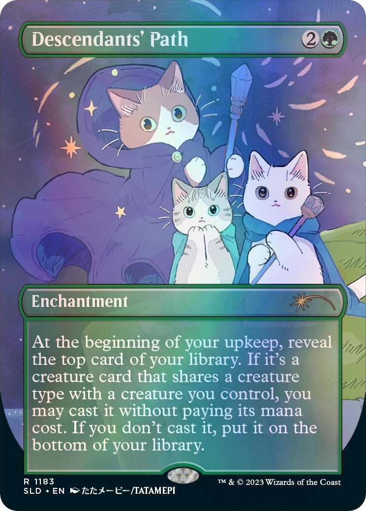 Image for Descendants' Path (1183) - Magic: The Gathering