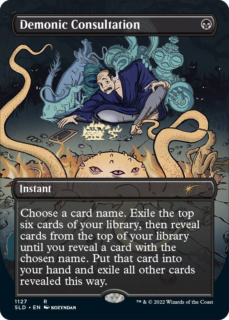 Image for Demonic Consultation (1127) - Magic: The Gathering