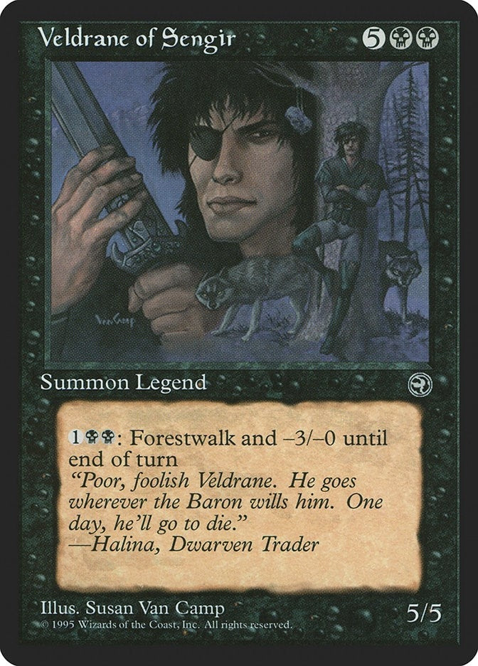 Image for Veldrane of Sengir - Magic: The Gathering