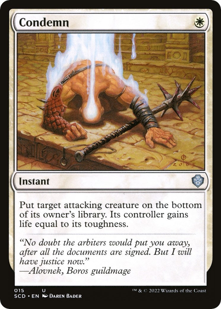 Image for Condemn (15) - Magic: The Gathering