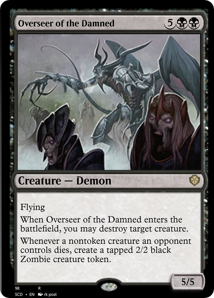 Image for Overseer of the Damned (98) - Magic: The Gathering