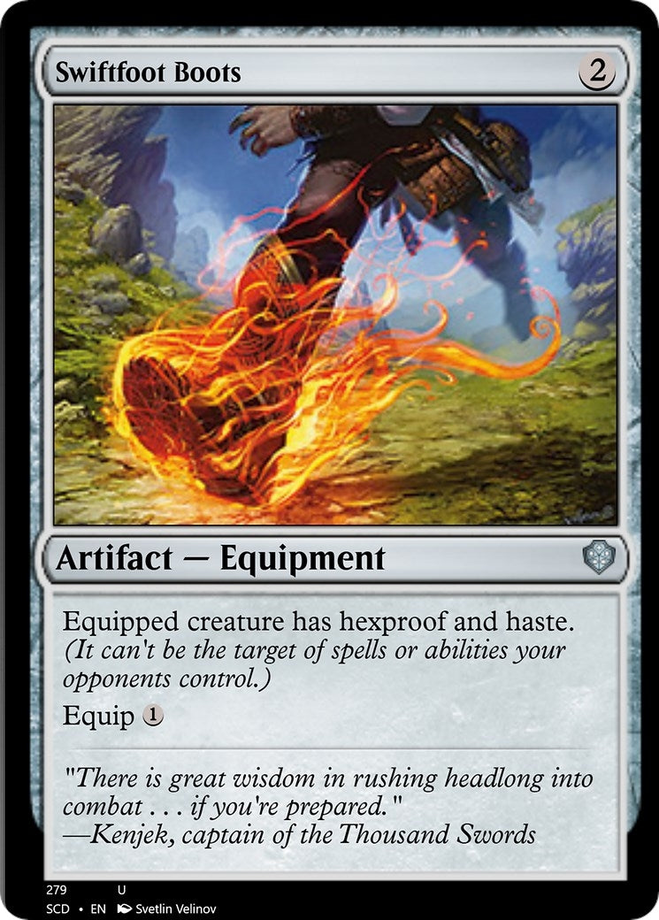 Image for Swiftfoot Boots (279) - Magic: The Gathering