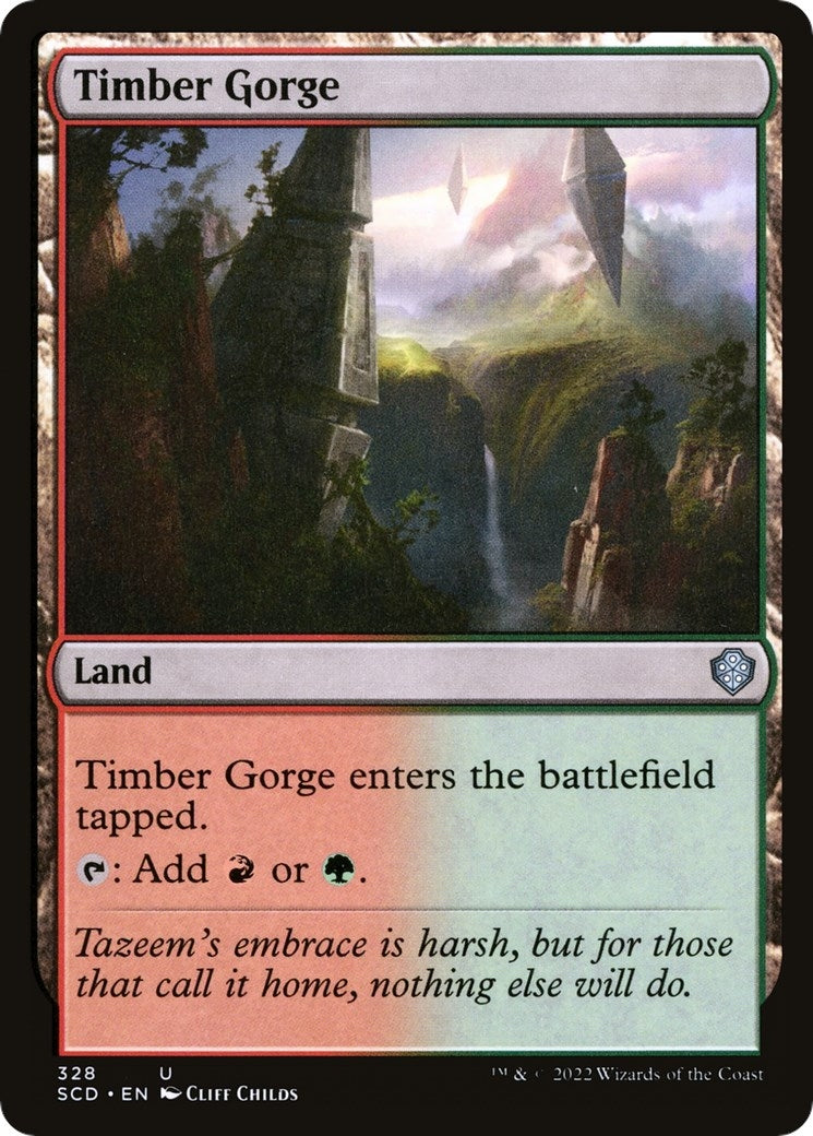 Image for Timber Gorge (328) - Magic: The Gathering