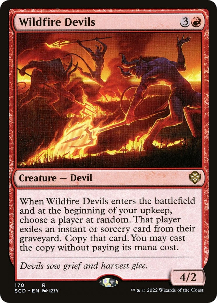 Image for Wildfire Devils (170) - Magic: The Gathering