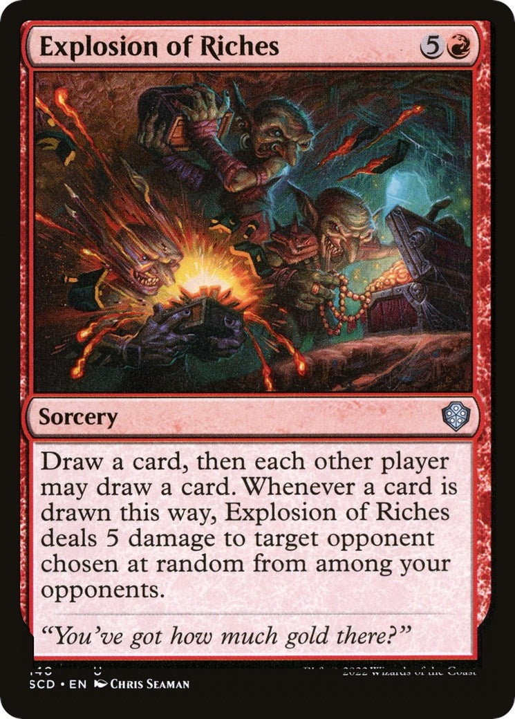 Image for Explosion of Riches (140) - Magic: The Gathering