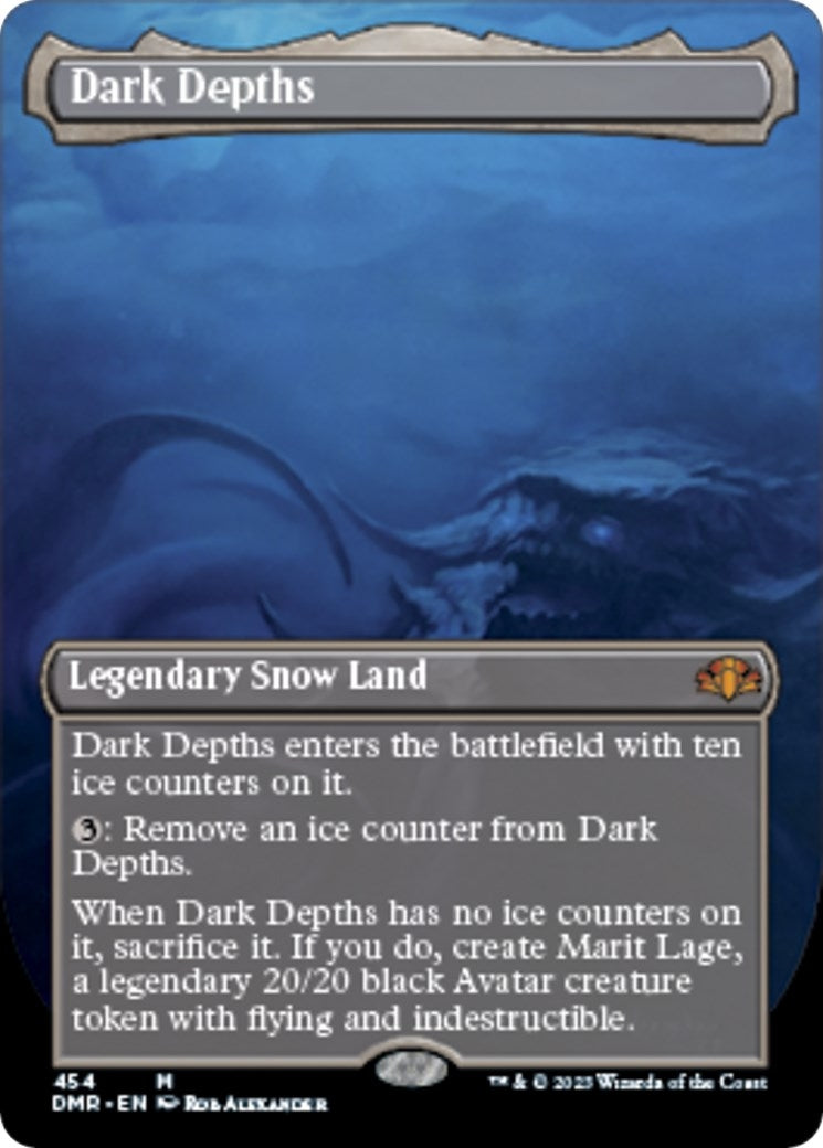Image for Dark Depths (Borderless) (454) - Magic: The Gathering