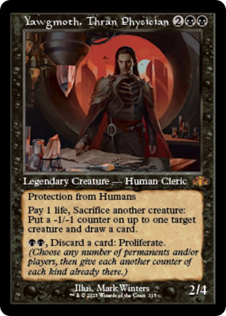Image for Yawgmoth, Thran Physician (Retro Frame) (315) (DMR) - Magic: The Gathering